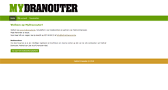 Desktop Screenshot of mydranouter.be